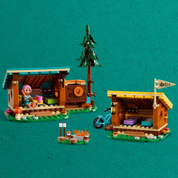 LEGO Friends 42624 Otthonos kabinok a kalandtáborban