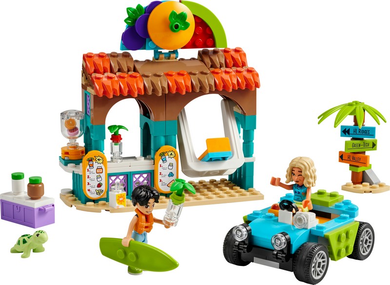 LEGO Friends 42625 Smoothie stand a strandon