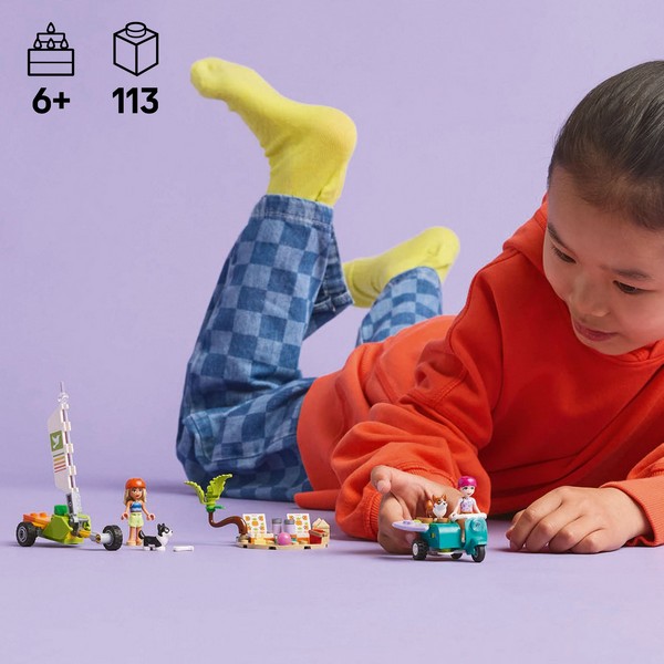 LEGO Friends 42641 Szörföző kutyák és robogós kalandok