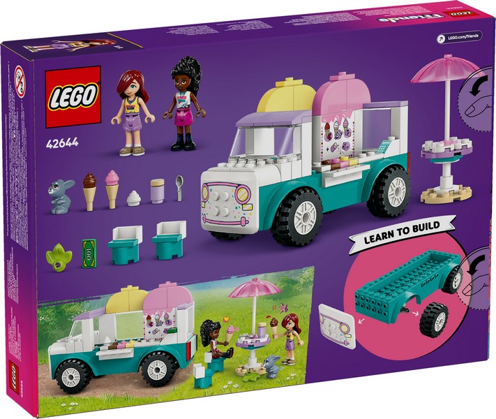 LEGO Friends 42644 Heartlake City fagylaltos kocsi