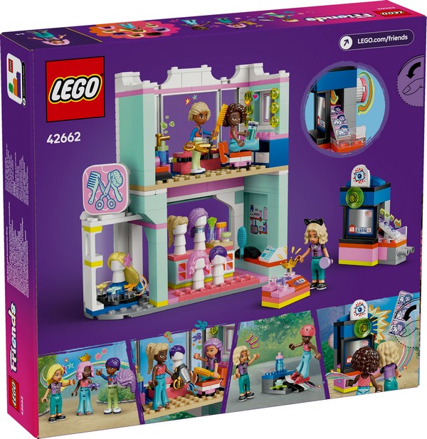 LEGO Friends 42662 Fodrászat És Fodrászkellékek Boltja