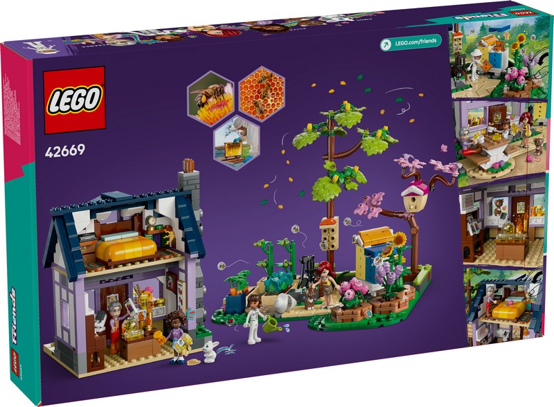 LEGO Friends 42669 Méhészek Háza És Virágoskert