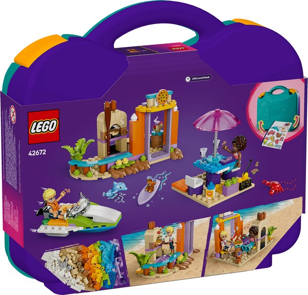 LEGO Friends 42672 Kreatív Tengerparti Bőrönd