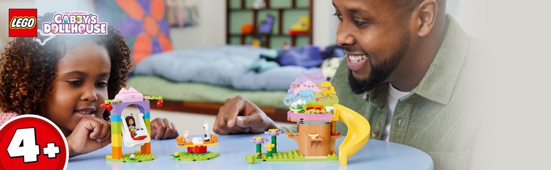 LEGO Gabby's Dollhouse 10787 Cicatündér kerti partija