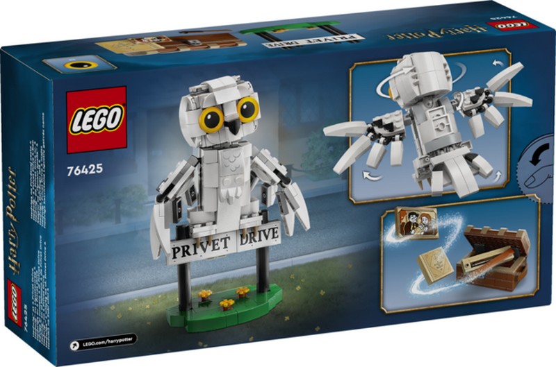 LEGO Harry Potter 76425 Hedwig™ A Privet Drive 4-Ben