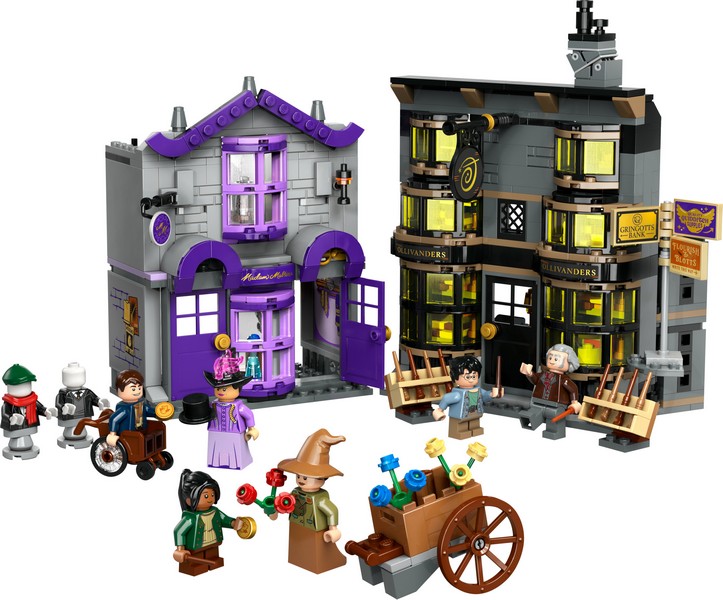 LEGO Harry Potter 76439 Ollivander™ &amp; Madam Malkin talárszabászata