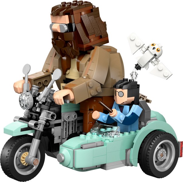 LEGO Harry Potter 76443 Hagrid És Harry Motoros Kalandjai