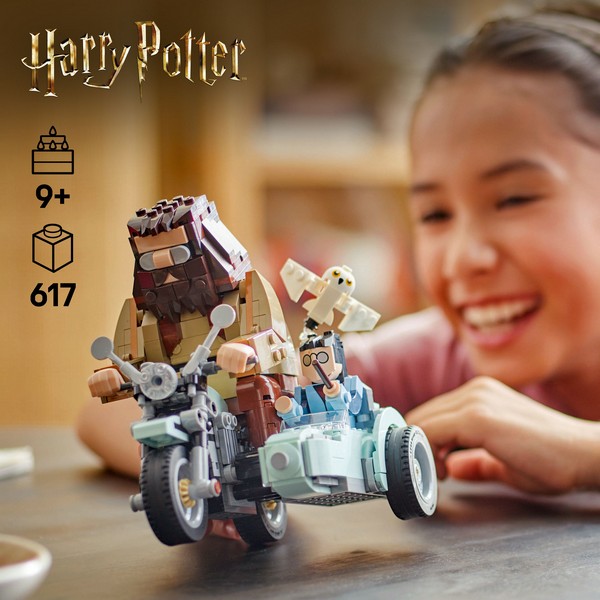 LEGO Harry Potter 76443 Hagrid És Harry Motoros Kalandjai