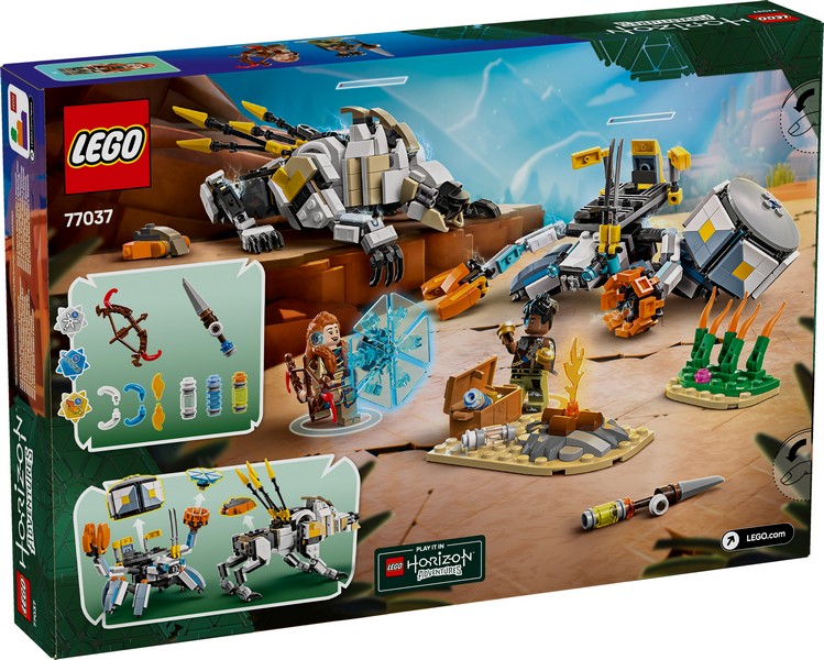 LEGO Horizon 77037 Aloy És Varl A Páncéljáró És A Fűrészfog Ellen