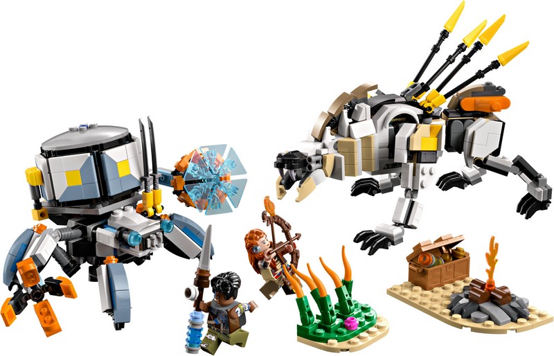 LEGO Horizon 77037 Aloy És Varl A Páncéljáró És A Fűrészfog Ellen