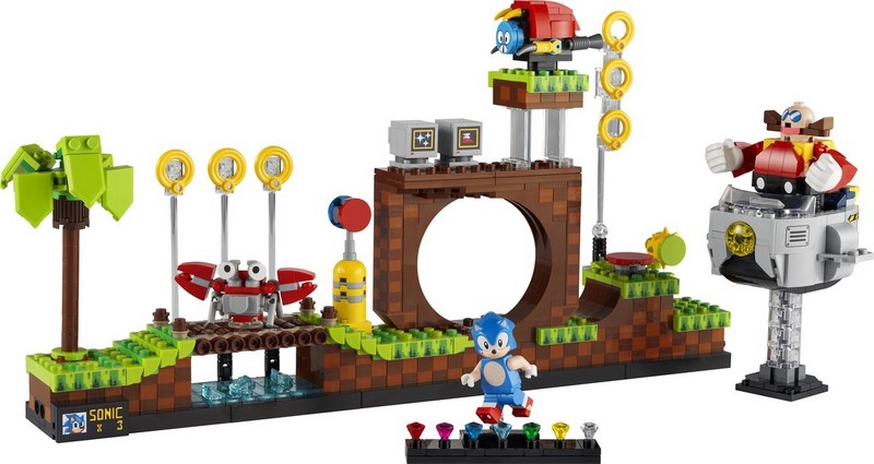 LEGO Ideas 21331 Sonic the Hodgehog - Green Hill Zone