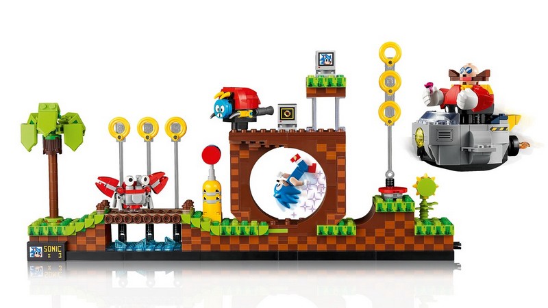 LEGO Ideas 21331 Sonic the Hodgehog - Green Hill Zone