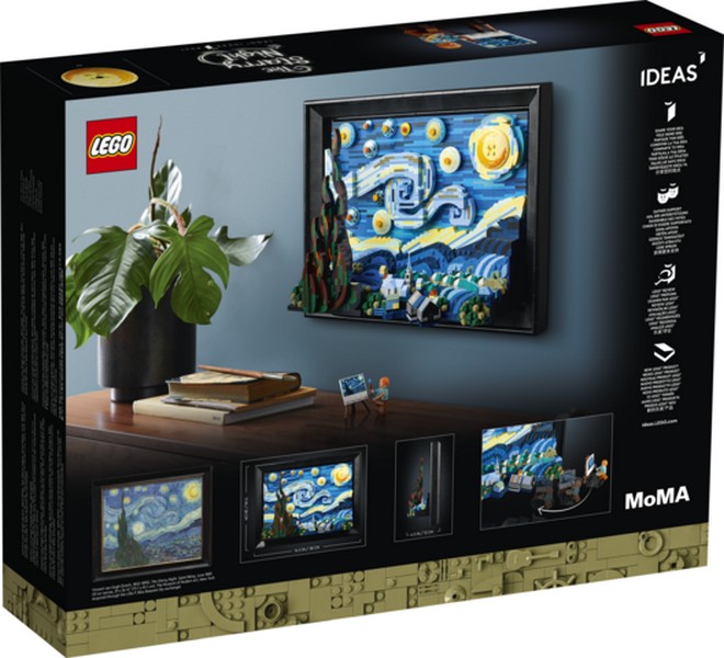 LEGO Ideas 21333 Vincent Van Gogh - Csillagos Éj