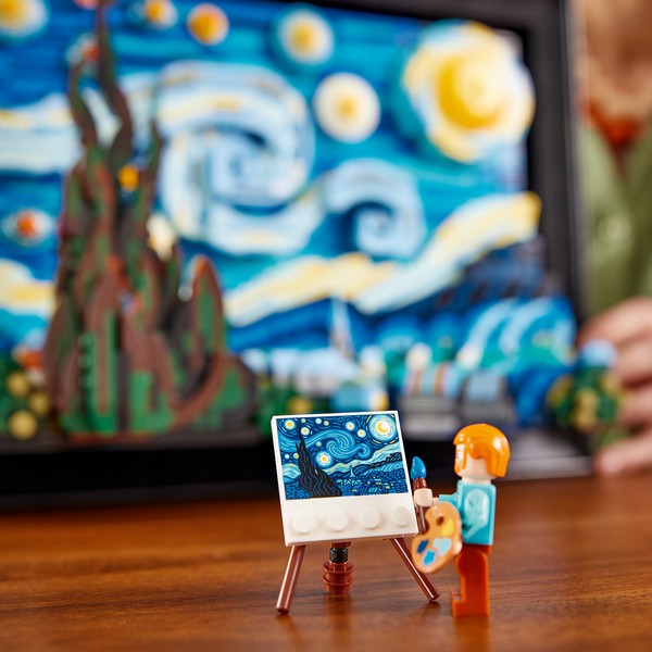 LEGO Ideas 21333 Vincent Van Gogh - Csillagos Éj