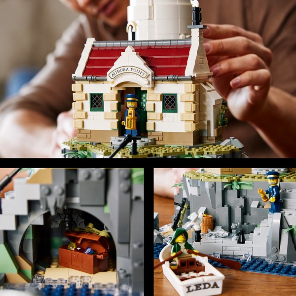 LEGO Ideas 21335 Motorizált Világítótorony