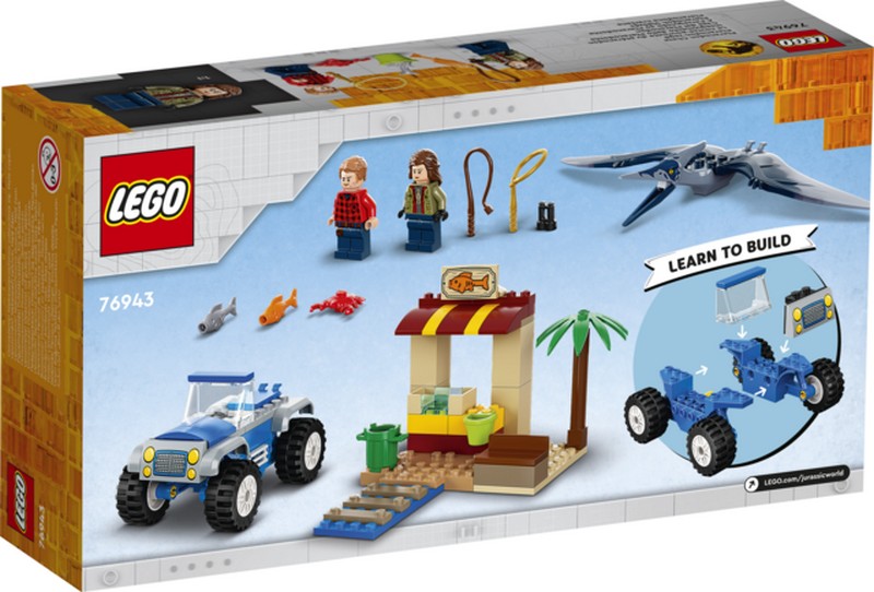 LEGO Jurassic World 76943 Pteranodon üldözés