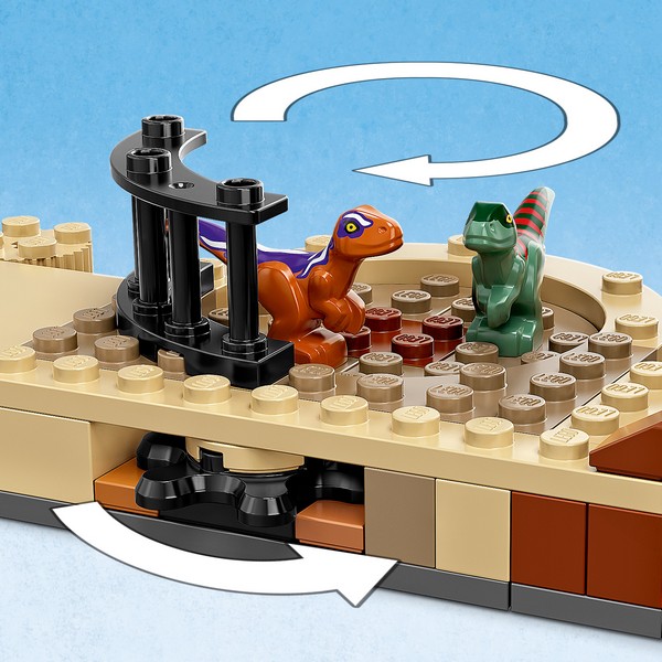 LEGO Jurassic World 76945 Atrociraptor dinoszaurusz: Motoros üldözés