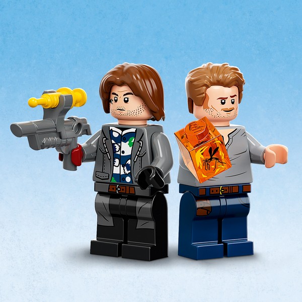 LEGO Jurassic World 76945 Atrociraptor dinoszaurusz: Motoros üldözés