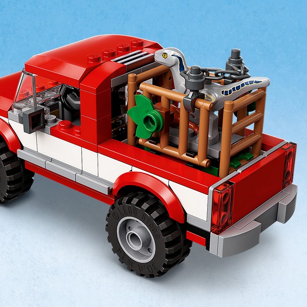 LEGO Jurassic World 76946 Kék és Béta velociraptorok elfogása