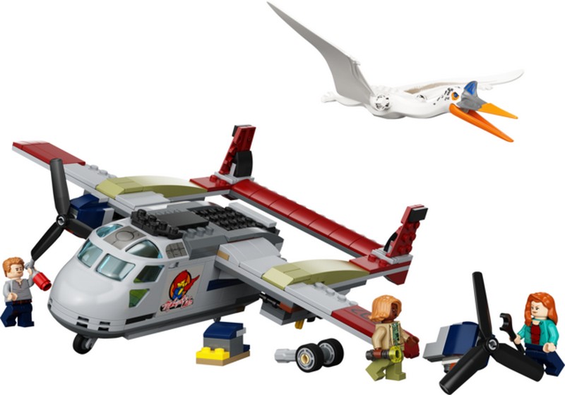 LEGO Jurassic World 76947 Quetzalcoatlus: repülőgépes támadás