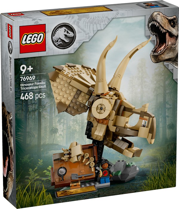 LEGO Jurassic World 76969 Dinómaradványok: Triceratops-Koponya