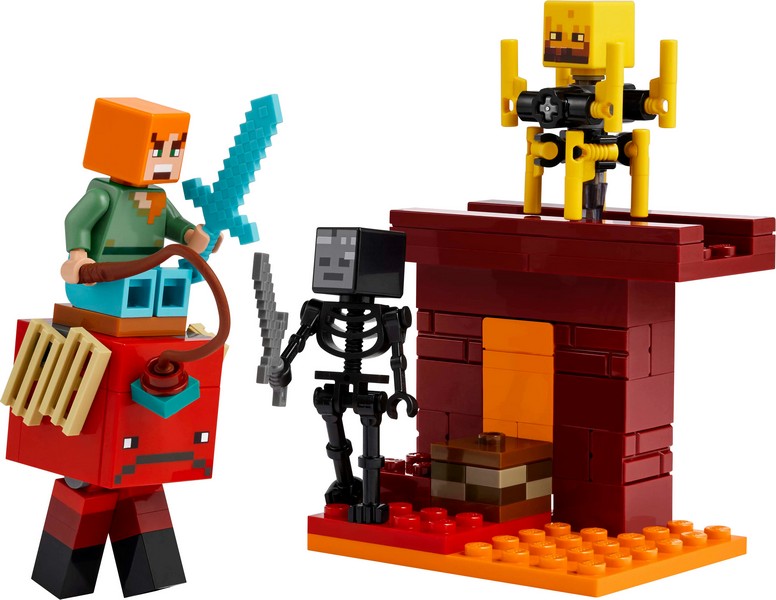 LEGO Minecraft 21266 Csata az alvilági lávatónál