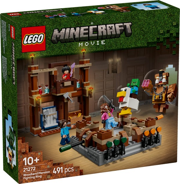 LEGO Minecraft 21272 Küzdőtér Az Erdei Háznál