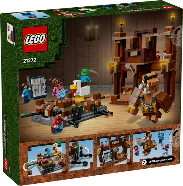 LEGO Minecraft 21272 Küzdőtér Az Erdei Háznál