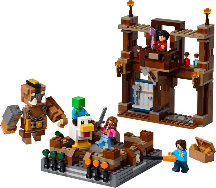 LEGO Minecraft 21272 Küzdőtér Az Erdei Háznál