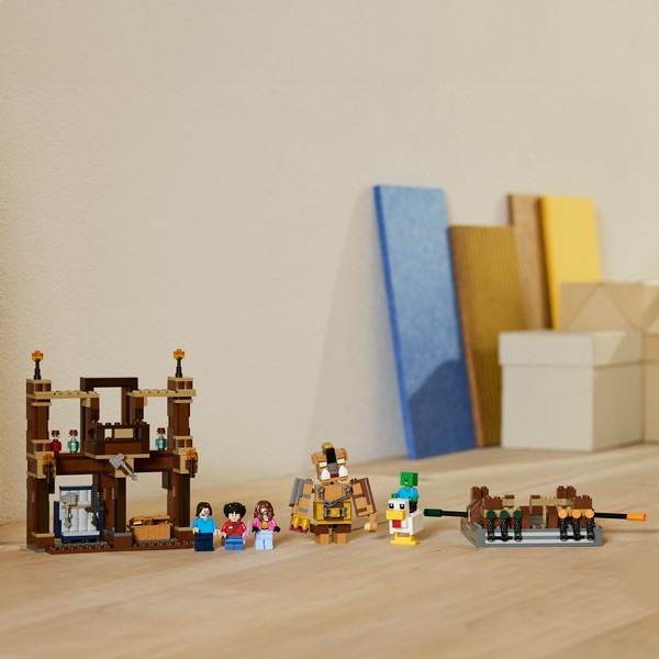 LEGO Minecraft 21272 Küzdőtér Az Erdei Háznál