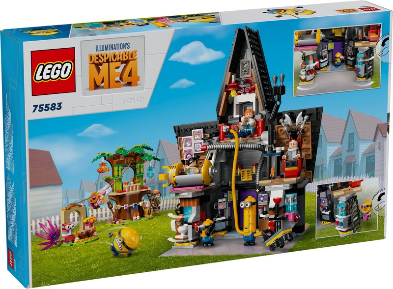LEGO Minions 75583 A minyonok és Gru családi háza