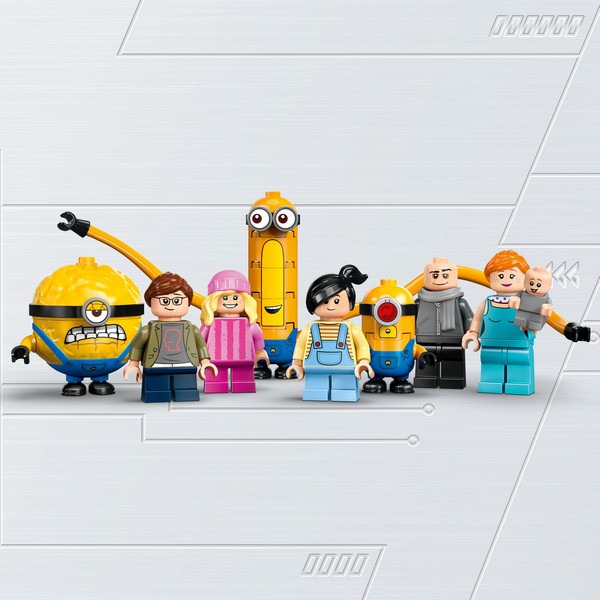 LEGO Minions 75583 A minyonok és Gru családi háza