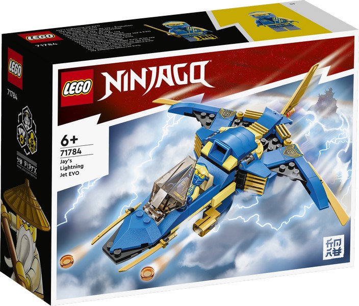 LEGO Ninjago 71784 Jay EVO villám repülője