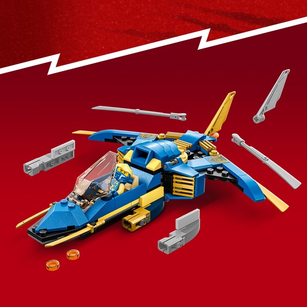 LEGO Ninjago 71784 Jay EVO villám repülője