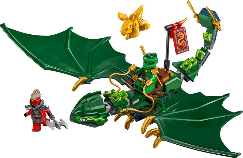 LEGO Ninjago 71829 Lloyd zöld, erdei sárkánya