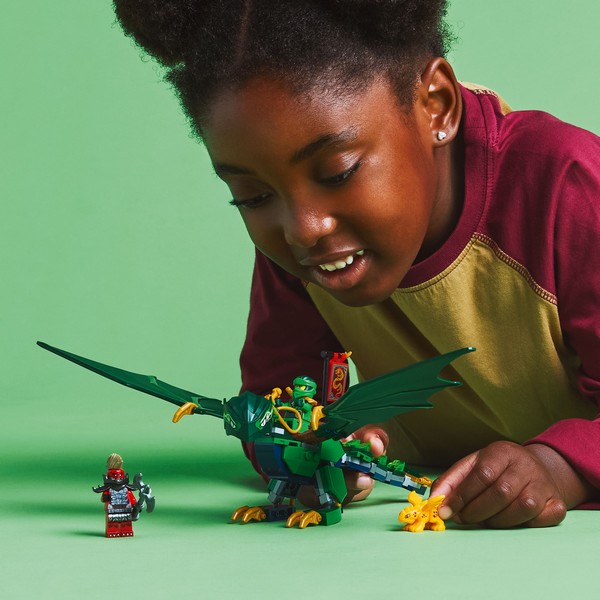 LEGO Ninjago 71829 Lloyd zöld, erdei sárkánya