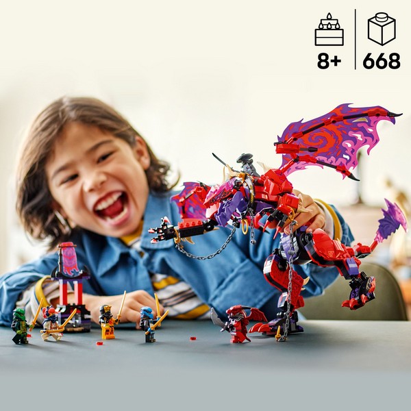 LEGO Ninjago 71832 Thunderfang, A Káosz Sárkánya