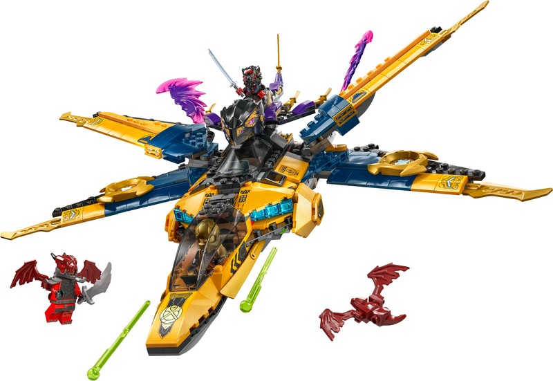 LEGO Ninjago 71833 Ras És Arin Szuper Viharrepülője