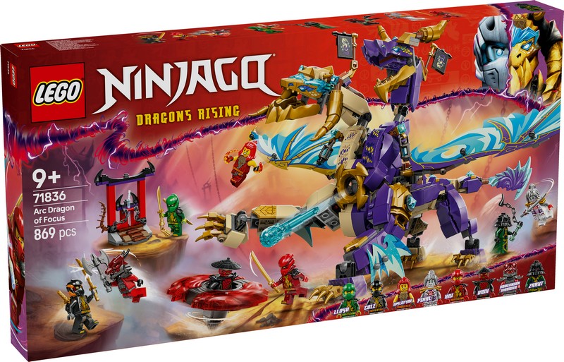 LEGO Ninjago 71836 A Koncentráció Rangos Sárkánya