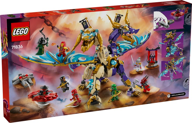 LEGO Ninjago 71836 A Koncentráció Rangos Sárkánya