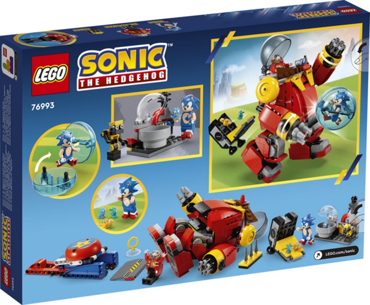 LEGO Sonic 76993 Sonic vs.  Dr.  Eggman robotja