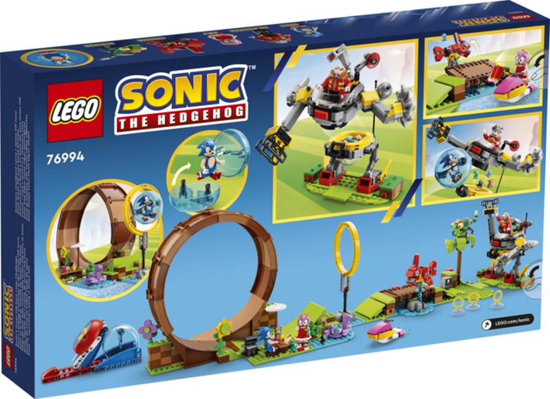 LEGO Sonic 76994 Sonic Green Hill Zone hurok kihívása