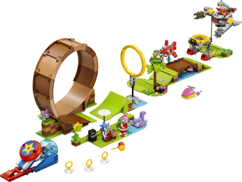 LEGO Sonic 76994 Sonic Green Hill Zone hurok kihívása