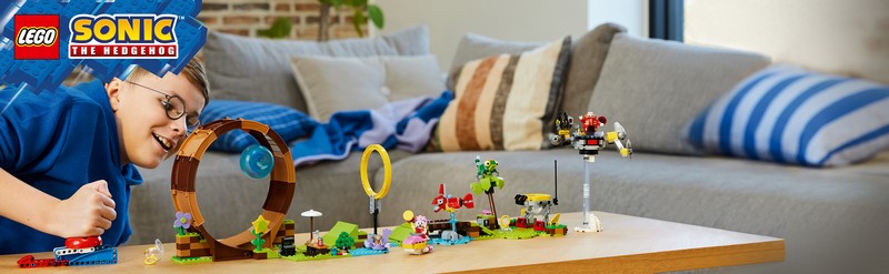 LEGO Sonic 76994 Sonic Green Hill Zone hurok kihívása