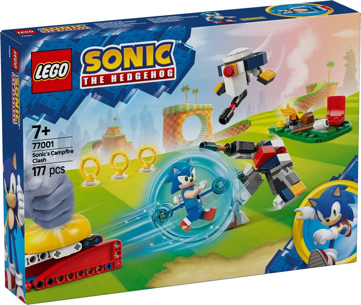 LEGO Sonic 77001 Sonic Csatája A Tábortűznél