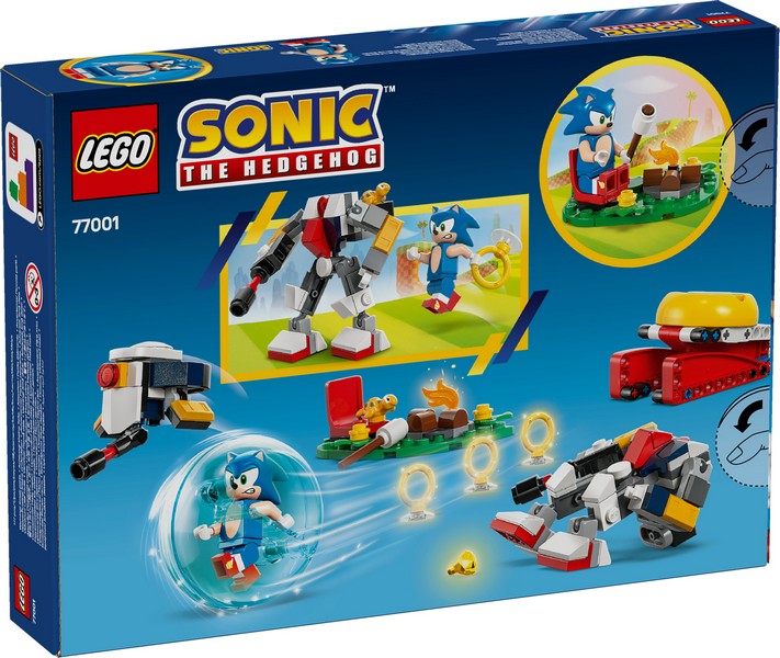 LEGO Sonic 77001 Sonic Csatája A Tábortűznél