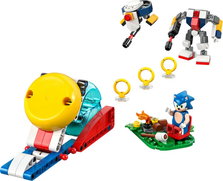 LEGO Sonic 77001 Sonic Csatája A Tábortűznél