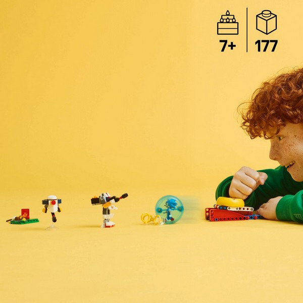 LEGO Sonic 77001 Sonic Csatája A Tábortűznél