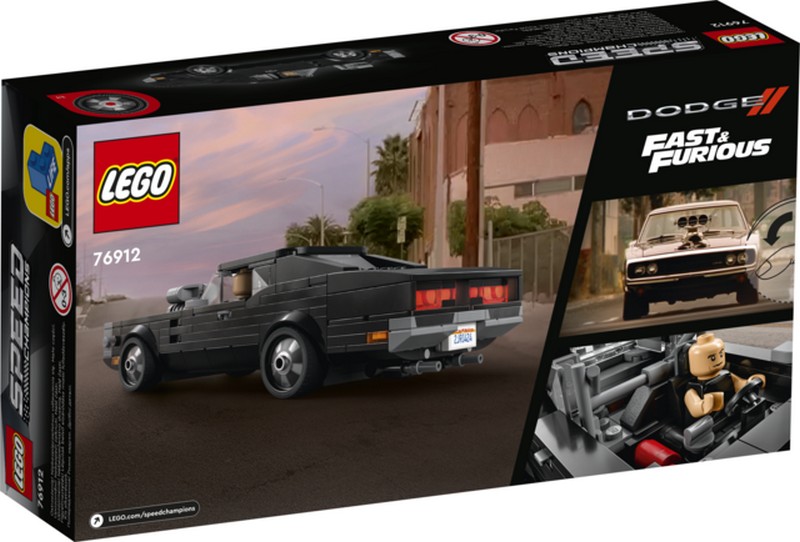 LEGO Speed Champions 76912 Fast &amp; Furious 1970 Dodge Charger R/T