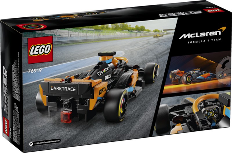 LEGO Speed Champions 76919 Mclaren Formula 1-es Versenyautó 2023